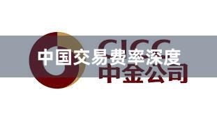 中国交易费率深度